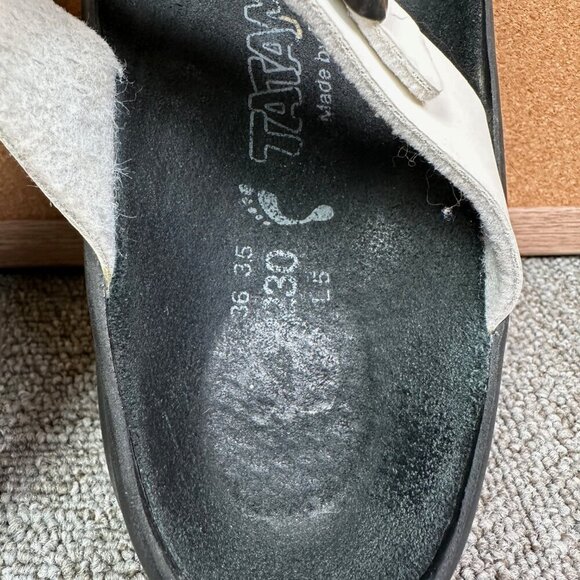 Birkenstock Tatami Double White Strap Sandals Women’s 5 / EU 36 - Picture 2 of 4